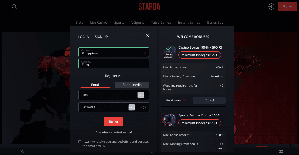 Baixar sportingbet android